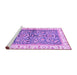 Sideview of Machine Washable Oriental Purple Traditional Area Rugs, wshabs3157pur