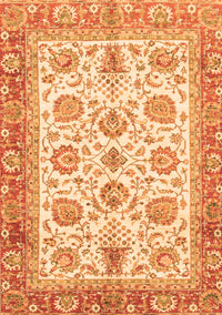 Oriental Orange Traditional Rug, abs3158org