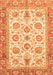 Oriental Orange Traditional Rug, abs3158org