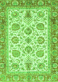 Oriental Green Traditional Rug, abs3158grn