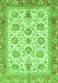 Oriental Green Traditional Rug, abs3158grn