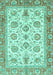 Oriental Turquoise Traditional Rug, abs3158turq