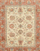 Abstract Chocolate Brown Oriental Rug, abs3158