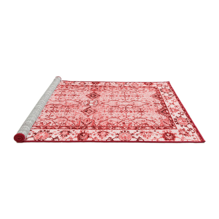 Modern Red Washable Rugs
