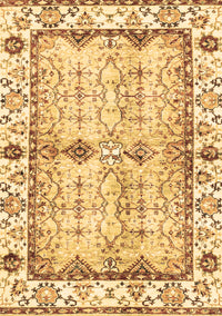 Abstract Brown Modern Rug, abs3159brn