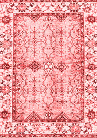 Abstract Red Modern Rug, abs3159red