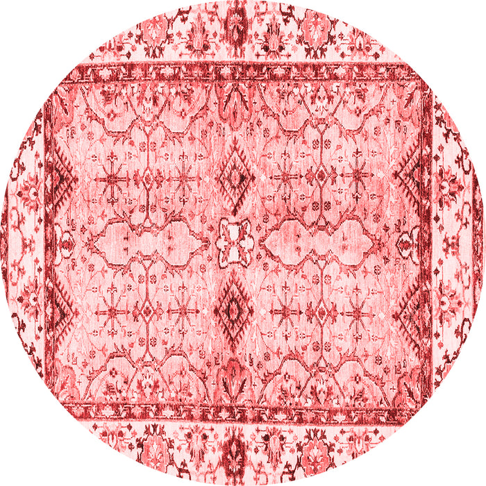 Machine Washable Abstract Red Modern Rug, wshabs3159red
