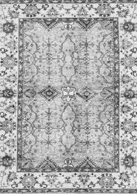 Abstract Gray Modern Rug, abs3159gry