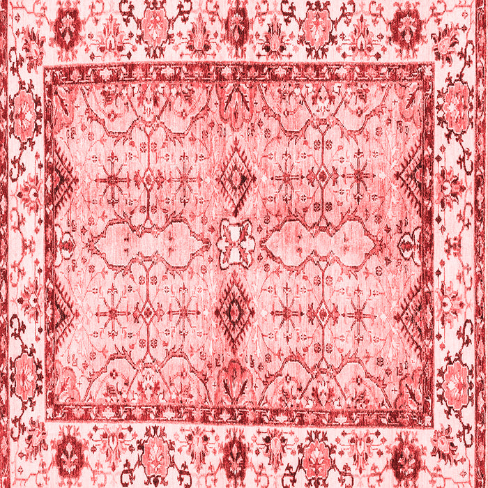 Abstract Red Modern Rug, abs3159red