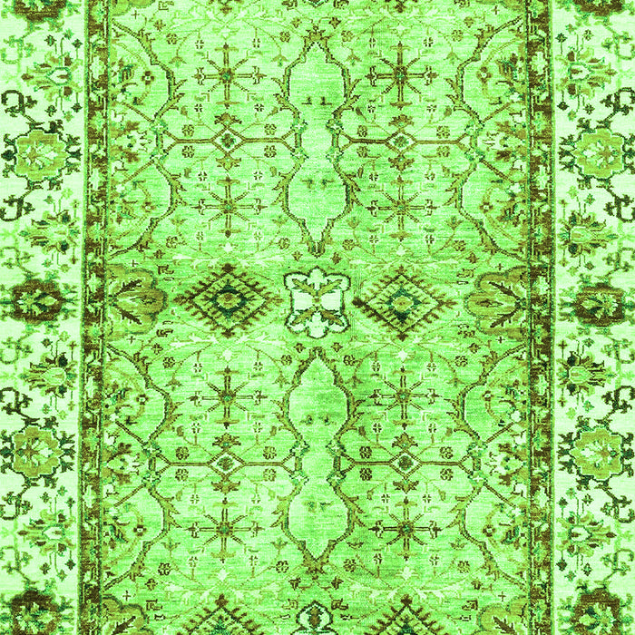 Abstract Green Modern Rug, abs3159grn