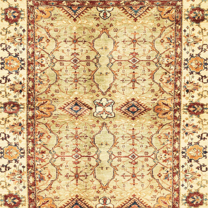 Machine Washable Abstract Chocolate Brown Rug, wshabs3159