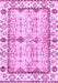 Machine Washable Abstract Purple Modern Area Rugs, wshabs3159pur