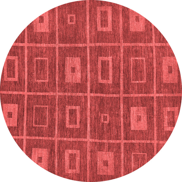 Machine Washable Abstract Red Modern Rug, wshabs315red
