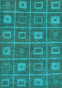 Abstract Light Blue Modern Rug, abs315lblu