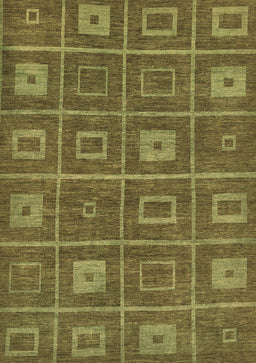 Abstract Brown Modern Rug, abs315brn