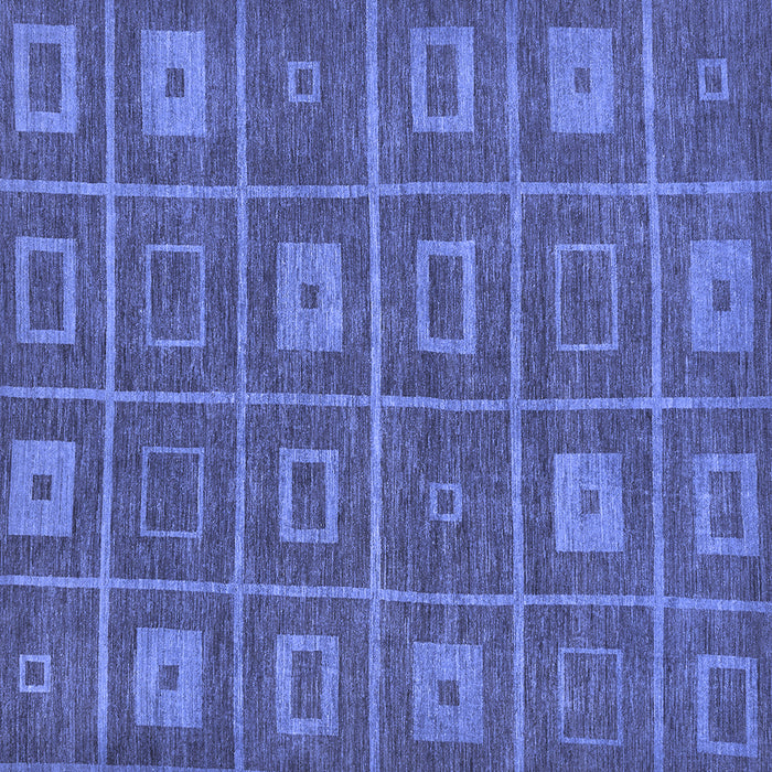 Square Machine Washable Abstract Blue Modern Rug, wshabs315blu