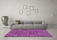 Machine Washable Abstract Pink Modern Rug, wshabs315pnk