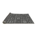 Sideview of Abstract Gray Modern Rug, abs315gry