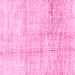 Square Abstract Pink Modern Rug, abs3160pnk