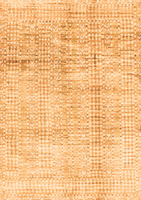 Abstract Orange Modern Rug, abs3160org