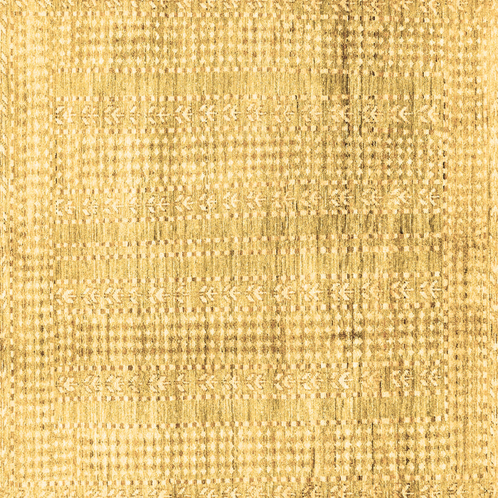 Square Abstract Brown Modern Rug, abs3160brn