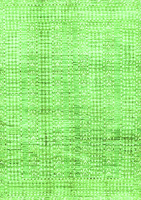 Abstract Green Modern Rug, abs3160grn