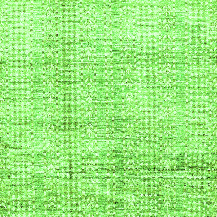 Abstract Green Modern Rug, abs3160grn