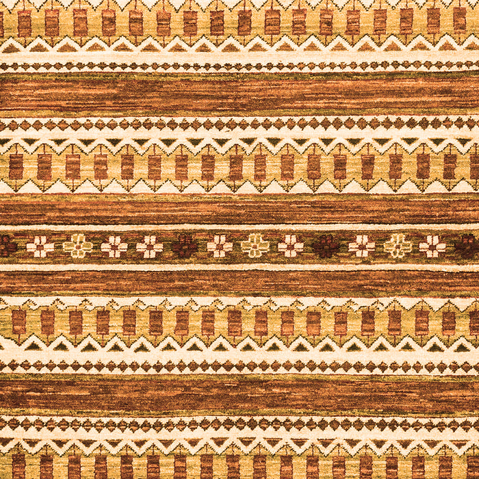 Abstract Orange Modern Rug, abs3161org