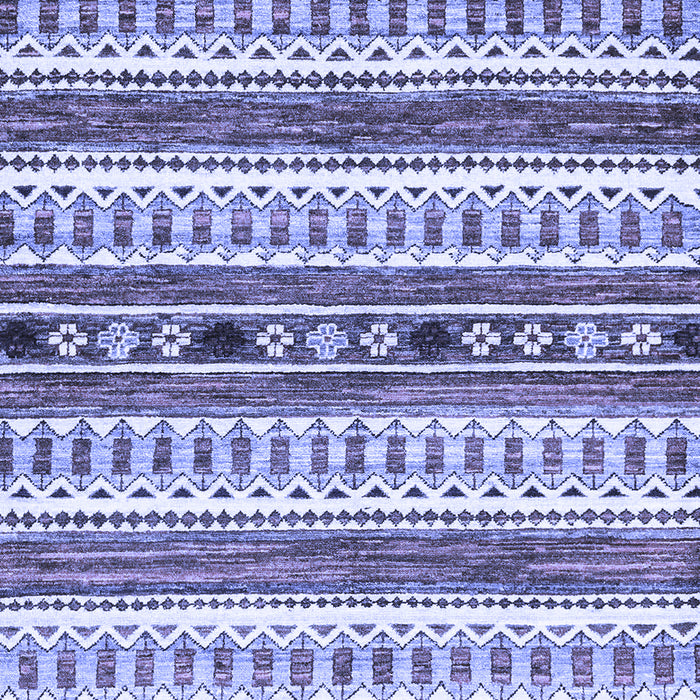 Machine Washable Abstract Blue Modern Rug, wshabs3161blu