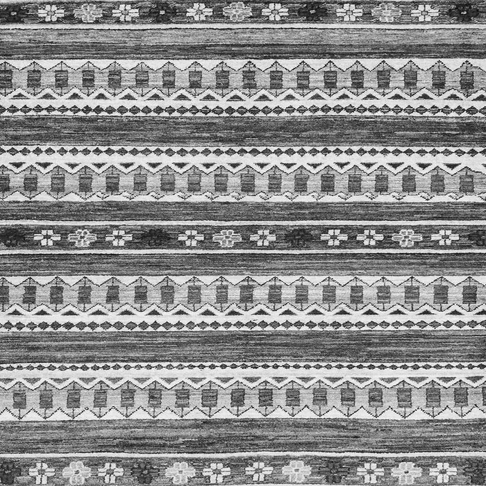 Square Machine Washable Abstract Gray Modern Rug, wshabs3161gry