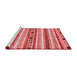 Modern Red Washable Rugs