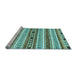 Sideview of Machine Washable Abstract Light Blue Modern Rug, wshabs3161lblu