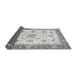 Sideview of Oriental Gray Traditional Rug, abs3162gry