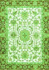 Oriental Green Traditional Rug, abs3162grn