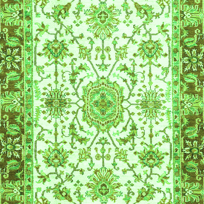 Oriental Green Traditional Rug, abs3162grn