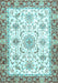 Oriental Light Blue Traditional Rug, abs3162lblu