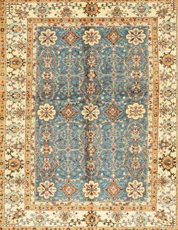 Machine Washable Abstract Brown Rug, wshabs3163