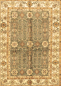 Oriental Brown Traditional Rug, abs3163brn