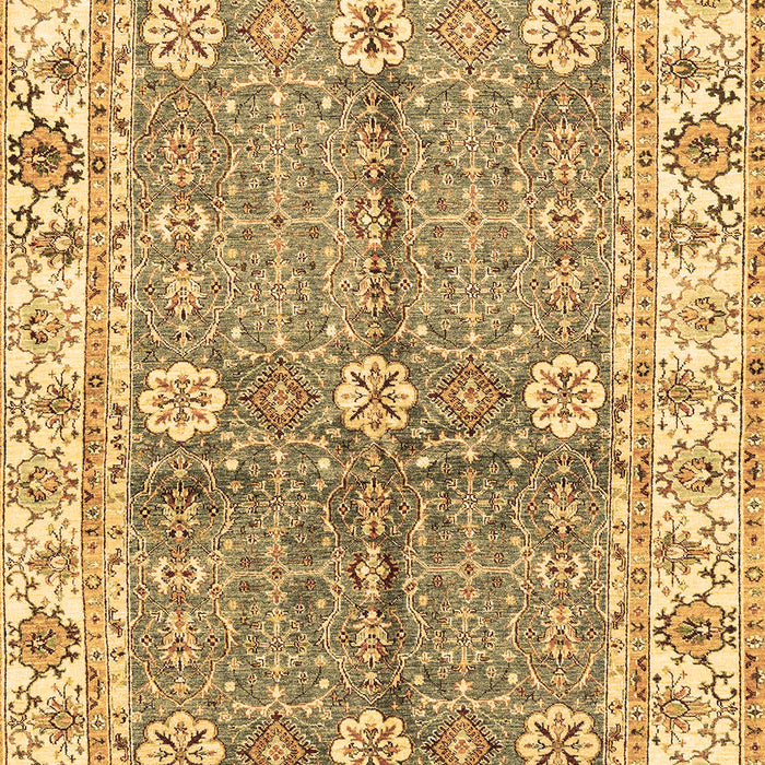 Machine Washable Oriental Brown Traditional Rug, wshabs3163brn