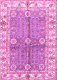 Oriental Pink Traditional Rug, abs3163pnk