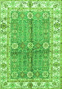 Oriental Green Traditional Rug, abs3163grn