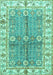 Oriental Turquoise Traditional Rug, abs3163turq