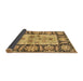 Sideview of Oriental Brown Traditional Rug, abs3164brn