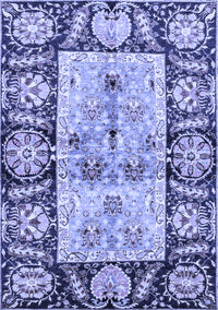 Oriental Blue Traditional Rug, abs3164blu