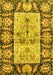 Oriental Yellow Traditional Rug, abs3164yw