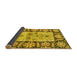 Sideview of Oriental Yellow Traditional Rug, abs3164yw