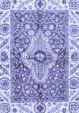 Abstract Blue Modern Rug, abs3165blu
