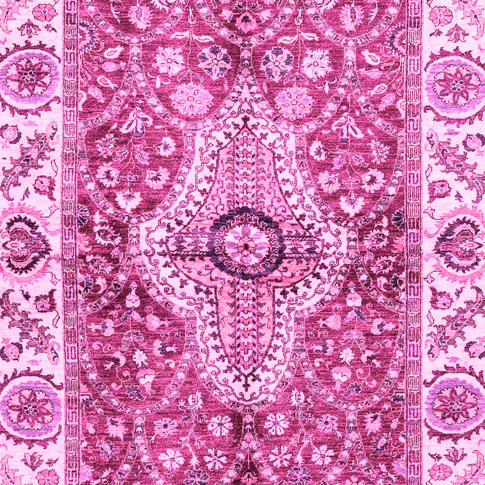 Machine Washable Abstract Pink Modern Rug, wshabs3165pnk