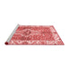 Modern Red Washable Rugs