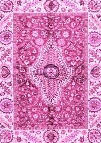 Abstract Pink Modern Rug, abs3165pnk